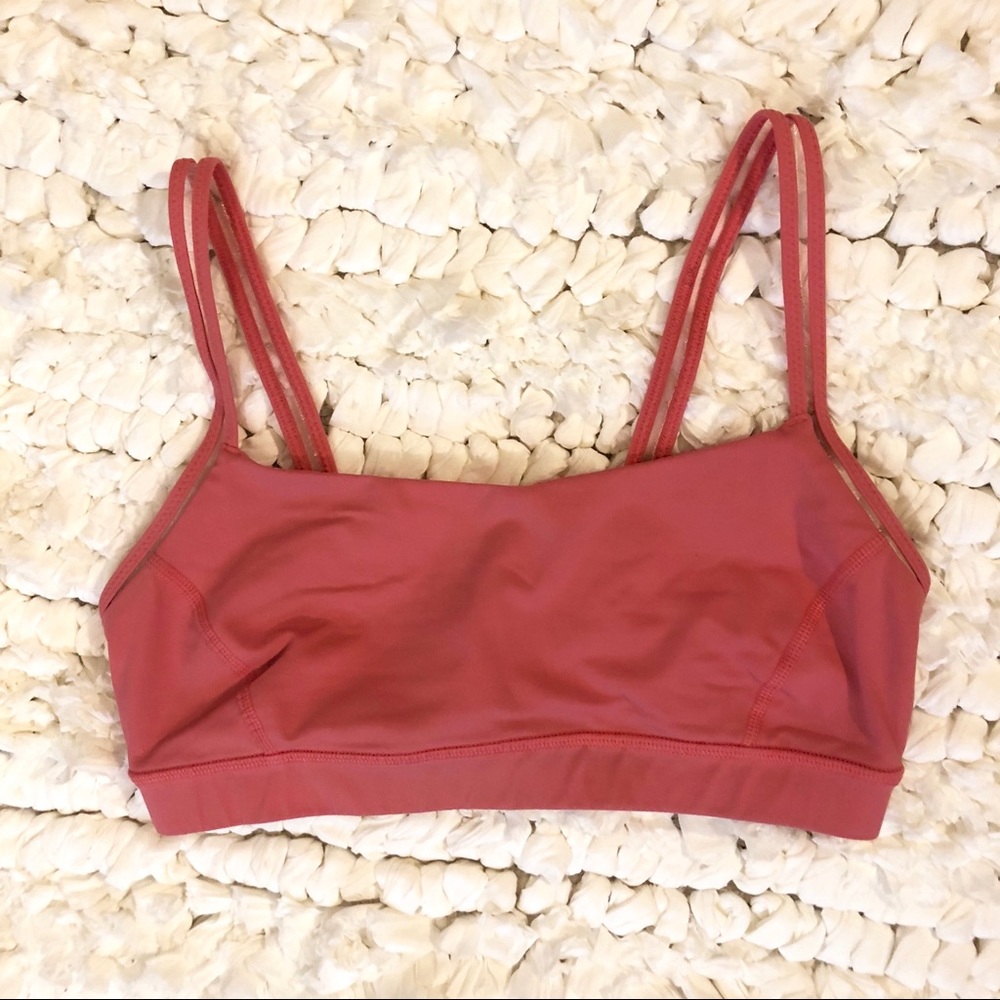 {Lululemon} Womens Coral Sports Bra